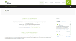 Desktop Screenshot of ambulatory-assessment.org